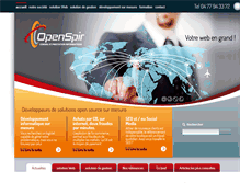 Tablet Screenshot of openspir.fr